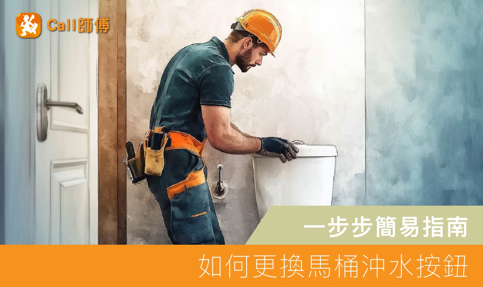 如何更換馬桶沖水按鈕：一步步簡易指南